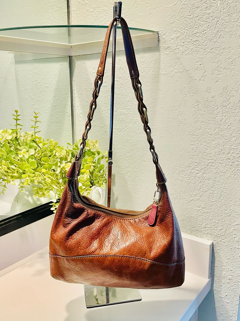 Etienne  Aigner Vintage Leather Shoulder Bag
